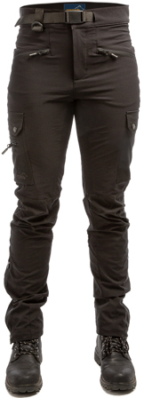 Arrak Outdoor Arrak W's Motion Flex Pant Black - Tur- og Friluftsbukser