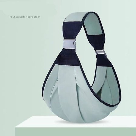 Grønn 1 stk Babyseil Ergonomisk trygg og sikker M-posisjon Komfortabel bæresele -HG