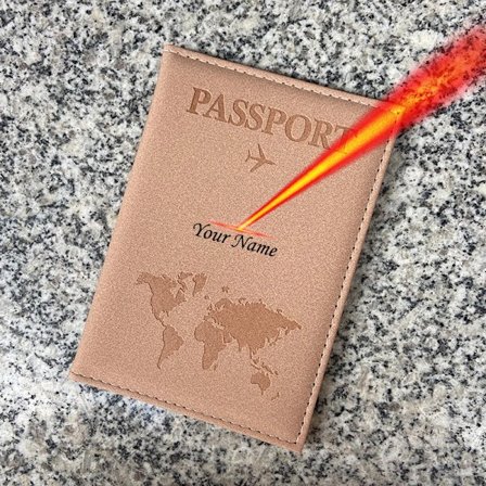 Custom Name on Passport Holder New Logo Travel Wallet Pu Cover for Passport Protege Passeport Personnalis