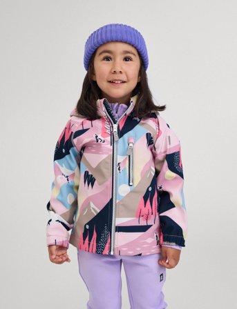 Reima Softshell Jacket, Vantti - Multi/patterned - 86