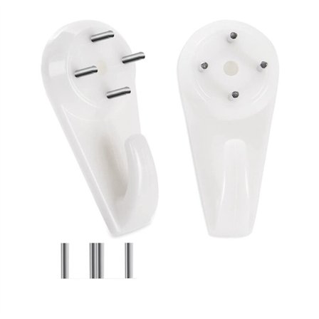 40 Billedkrog, Beton/Gips/Hårde Vægge, Til Ophængning Af Billeder, Gobeliner, Ure Og Tungere Vægte