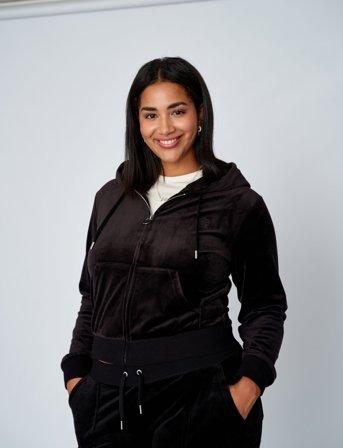 Juicy Couture Robertson Hoodie - Black - XL