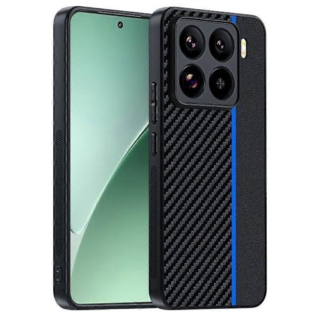 Hiilikuituinen puhelinkotelo, yhteensopiva Xiaomi 15:n kanssa