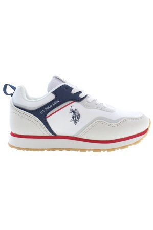 U.s. Polo Sneakers Calzatura Sportiva Bambino Bianco