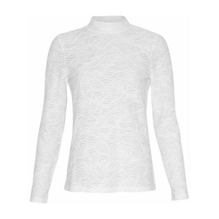 Moss Copenhagen Trench Coats Hvid, Dame Rullekraver, Størrelse: S/M