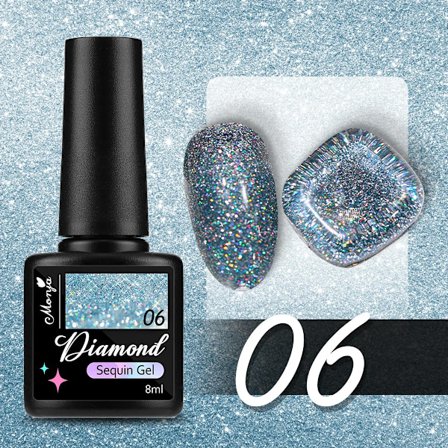 XEIJAYI Rosa Kattöga Gel Nagellack Keramisk Magnetisk Gel UV Semi-permanent Emaljer Lack Nagelmaterial För Professionella Gel