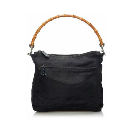 Gucci Vintage, Handbags Zwart, Dames, Maat:ONE Size,nylon