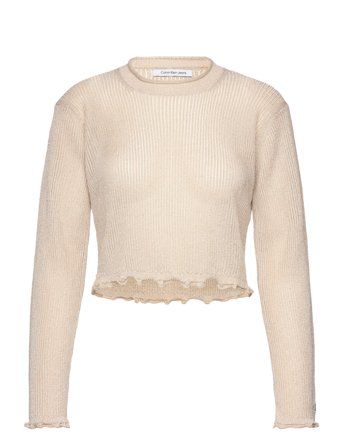 Calvin Klein Jeans | Metallic Sweater | M