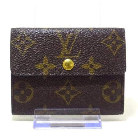 Louis Vuitton Vintage, Pre-owned Polyester Wallet Bruin, Dames, Maat:ONE Size,Canvas