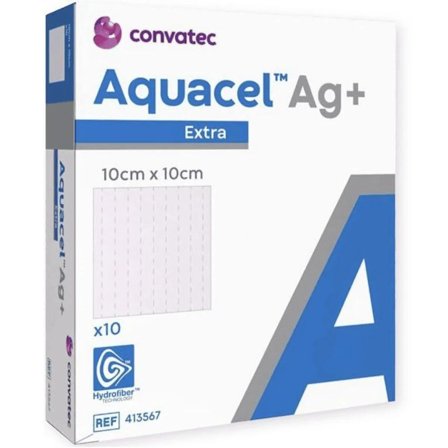 Aquacel Ag+ extra band 10x10cm