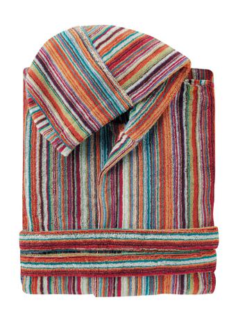 Jazz Bathrobe Hooded Aamutakki Kylpytakki Monivärinen/Kuvioitu Missoni Home