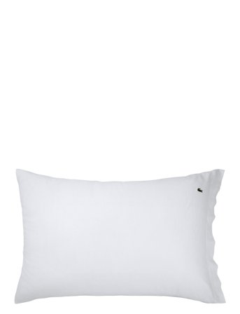 Lacoste Home Lsoft Pillow Case - White - 50X60CM