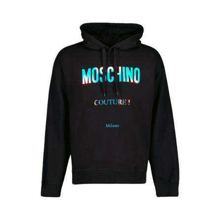 Moschino Hoodies , Zwart , Heren , Maat: M