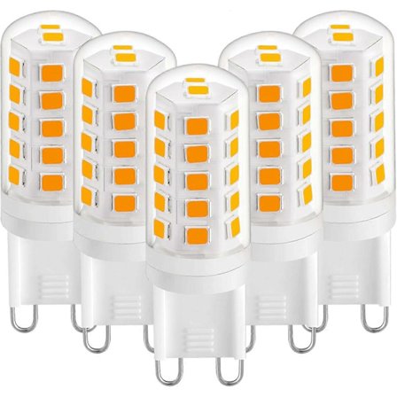 G9 LED-lamppu 3W luonnonvalkoinen 4000K, G9 LED-lamput 420LM, vastaa 28W 40W halogeenilamppua, G9 LED-maissilamput