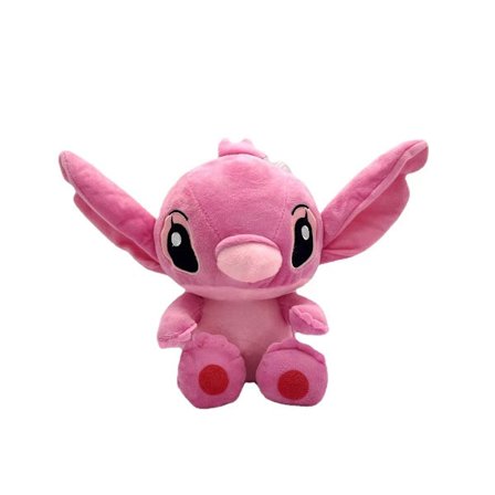 Stitch Angel gosedjur, 18 cm, plyschleksak, lämplig som present till