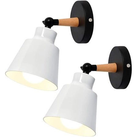 2 kappaletta Vintage Industrial Wall Lights Ceiling Lights E27 Light F