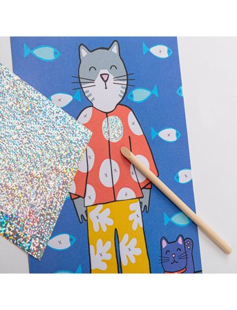 Moulin Roty Fantasy Boards - Les Loufoques - Multi/patterned - ONE SIZE