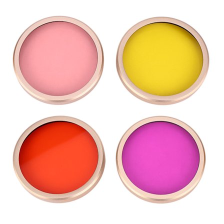 JSR Junestar 4 färger vattentät dykfilter undervattensfodral kit för DJI Osmo Pocket actionkamera tillbehör