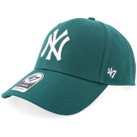 47 Brand - MLB Grün adjustable Cap - New York Yankees Mvp Pacific Green/White Adjustable @ Hatstore