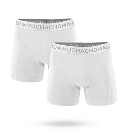 Basic White - 2-pack Boxershorts - Vuxen.no - Fetishklær, undertøj, t-skjorter, vester, nattplagg & sexy lounge.