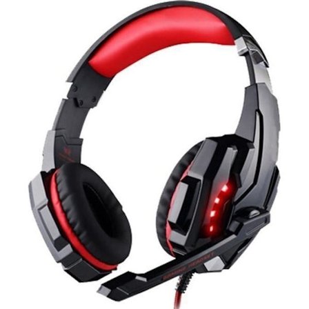 7.1 Gaming Headset kompatibelt med PS4 - 3,5 mm USB - mikrofon og LED