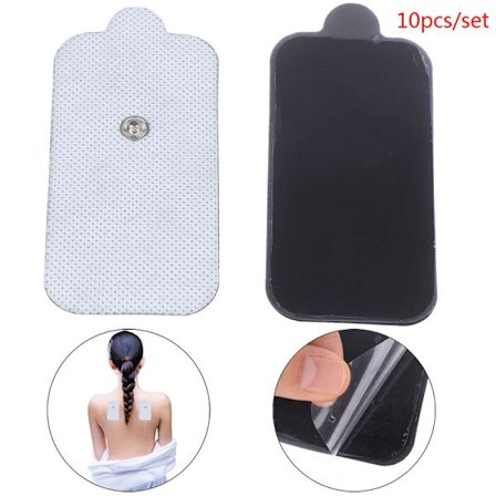 10/20 stk. Elektrisk kropsmassageapparat 4X6cm Tens Pins Elektrode Pads Non-woven Selvklæbende Gel Pasta Elektro Stick