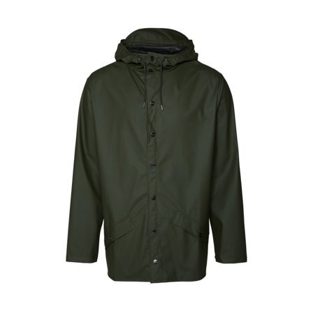 Rains Jacket (2021) Unisex rain jackets Green S/M