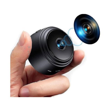 A9 Mini Wifi Kamera Full HD 1080P Mörkerseende Rörelsedetektering Svart YEMAESRE