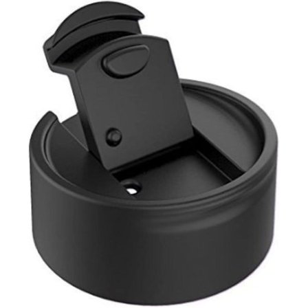 2-pak Hydro Wide Mouth Flip and Sip erstatningskaffilåg eller -kapsler, der er kompatible med Hydroflask, Nalgene og mange andre store vandflasker b[