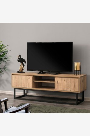 Hanah Home - Mediataso Belinda 140 - Ruskea - TV-tasot & mediatasot - - Homeroom