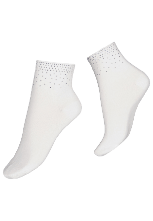 Vogue AurElastaneia Bamboo Short Sock Sockor Dam Vit 39-41
