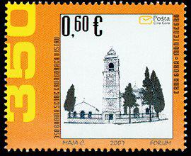 Montenegro - Istra 2007 - Postfrisk frimærke