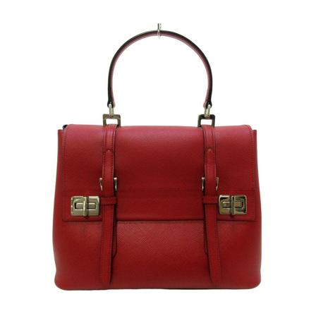 Prada Vintage Handbags Rød, Dame Vintage Tasker, Størrelse: ONE Size