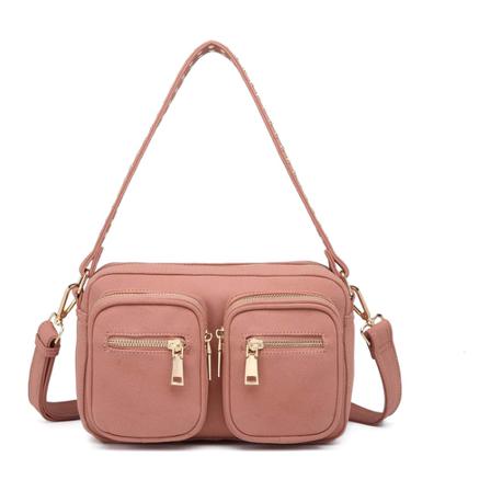 Noella Shoulder Bags Pink, Dame Skuldertasker, Størrelse: ONE Size