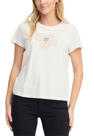 Fransa FRMAYRA TEE 1 T-shirt T-shirts & toppar Dam Silver M