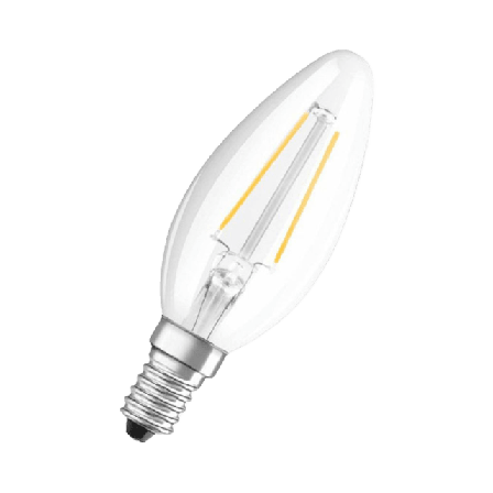 Osram LED-lampa CL B 25 Kron E14 Filament Belysning ONESIZE