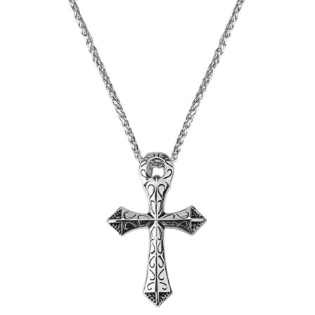 Crusader Cross Necklace for Men - Cross necklaces