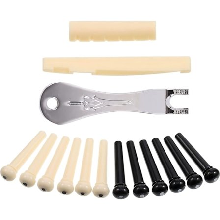 15 stk. akustiske guitarbro-stifter, guitarbro-stifter Puller Pul