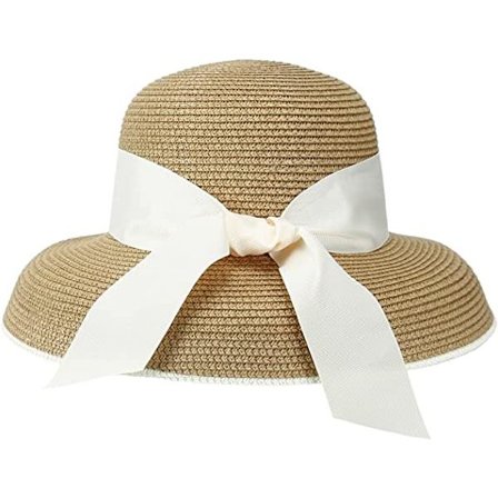 Halmhatt Dam Solskydd Halmhatt Strandhattar Sommar Folda