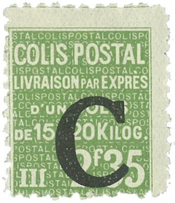 Frankrig - Pakkeporto YT 117 - Ubrugt