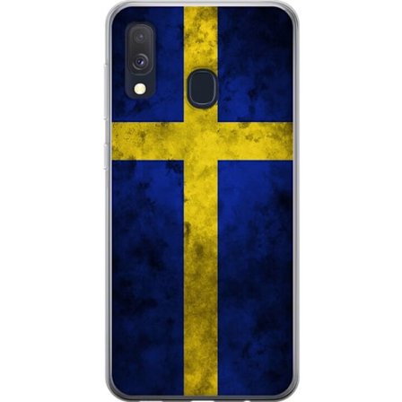 Kompatibelt Mobildeksel til Samsung Galaxy A40 Sverige Flag