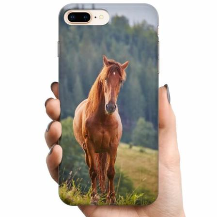 Apple Iphone 7 Plus Tpu Mobilskal Hästar