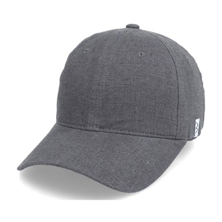 Wei - Wendy Linen Grey Soft Cap Unconstructed Grey Cap - @ Hatstore