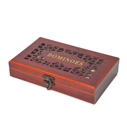 Dominobrickor i sten - Dominospel Varmvit