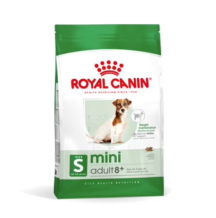 Royal Canin - Mini 8+ Ageing tørrfôr for hunder 2 kg - Hund - Hundefôr & hundemat - Tørrfôr for hund - ZOO.no