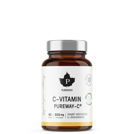 Pureness Pureway C-vitamin Långverkande 60 kapslar