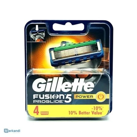 Gillette Fusion Proglide Power 4-pakning, a