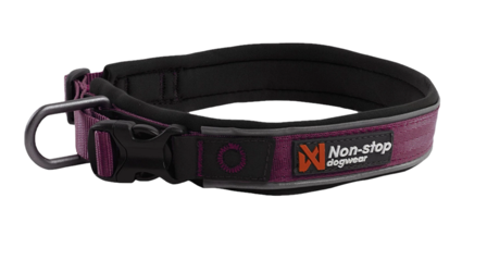 Non-Stop Dogwear - Roam halsbånd lilla X-Large - Hund - Halsbånd - ZOO.no