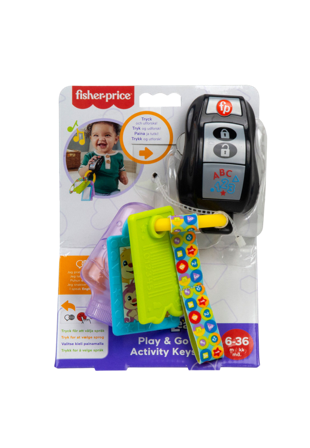 FISHER PRICE Laugh & Learn Play Go Keys Babyleksaker Unisex ONESIZE