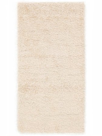 Alfombra Shaggy Lisa Luxe Shaggy Beige Crema Pequeño